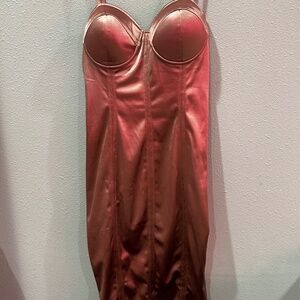 Satin dress